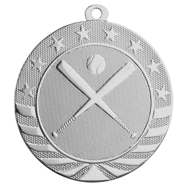 2.75" Baseball StarBrite Medal – item SB251 image 2