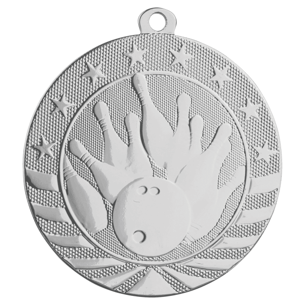 2.75" Bowling StarBrite Medal – item SB253 image 2