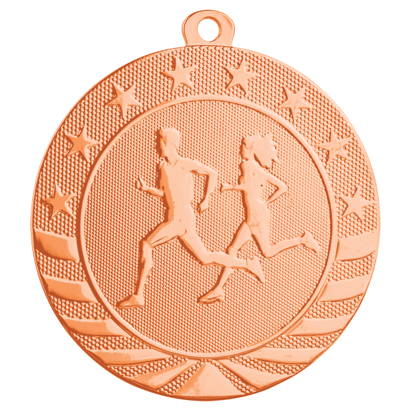2.75" Cross Country StarBrite Medal – item SB254 image 3