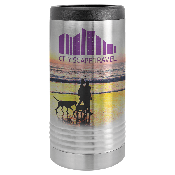 Sublimatable Polar Camel Slim Beverage Holder – item SBH1