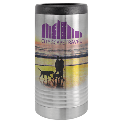Sublimatable Polar Camel Slim Beverage Holder – item SBH1