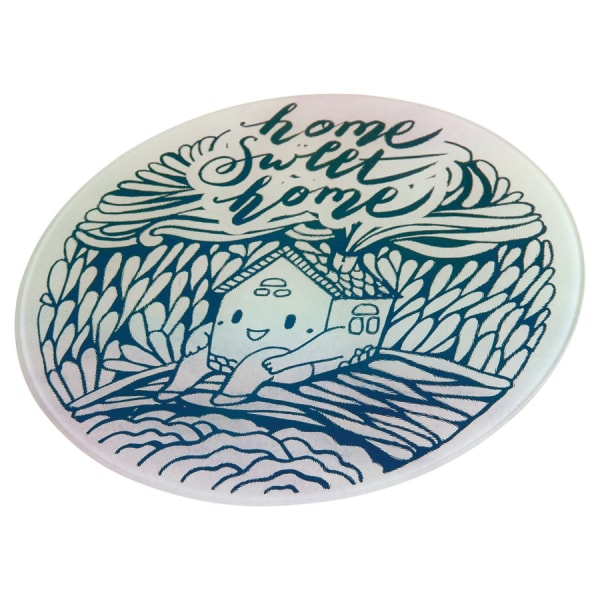11.875" Round Glass Cutting Board – item SBL077