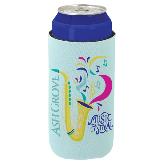 White Sublimatable 16 oz. Can Beverage Holder – item SBL130