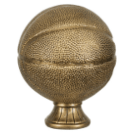 5.5" Antique Gold Basketball Resin Award – item SBR121