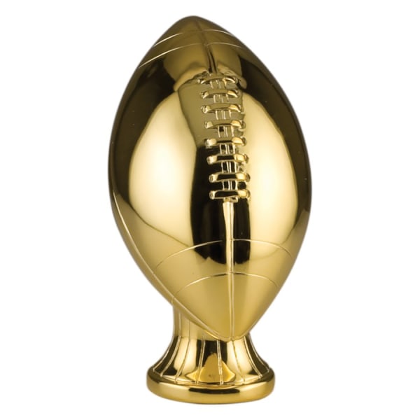 5.75" Metalized Football Resin Award – item SBR202
