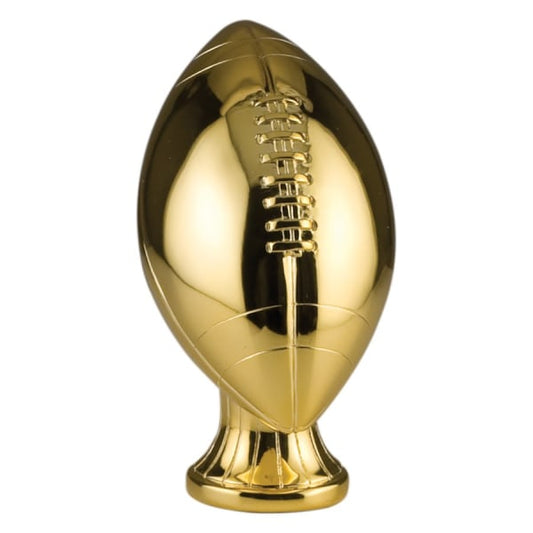5.75" Metalized Football Resin Award – item SBR202