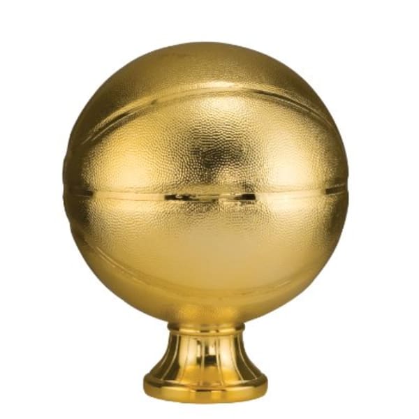 11.5" Metalized Basketball Resin Award – item SBR251