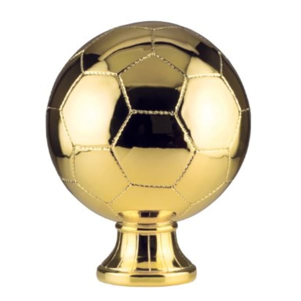 10.5" Metalized Soccer Resin Award – item SBR253
