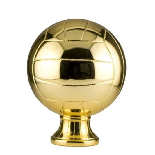 10.5" Metalized Volleyball Resin Award – item SBR254