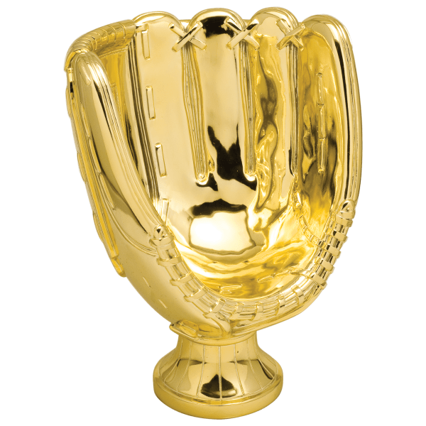 10.75" Metalized Glove Resin Award – item SBR255
