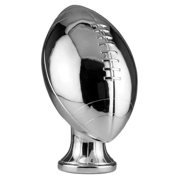 11" Metalized Football Resin Award – item SBR352