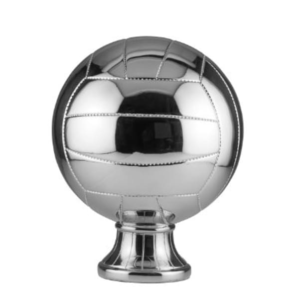 10.5" Metalized Volleyball Resin Award – item SBR354