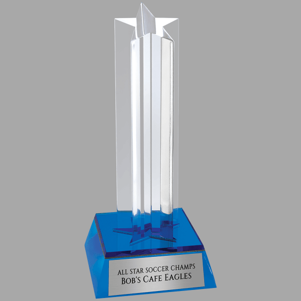 6.75" Star Column Acrylic Award – item SCM1BU