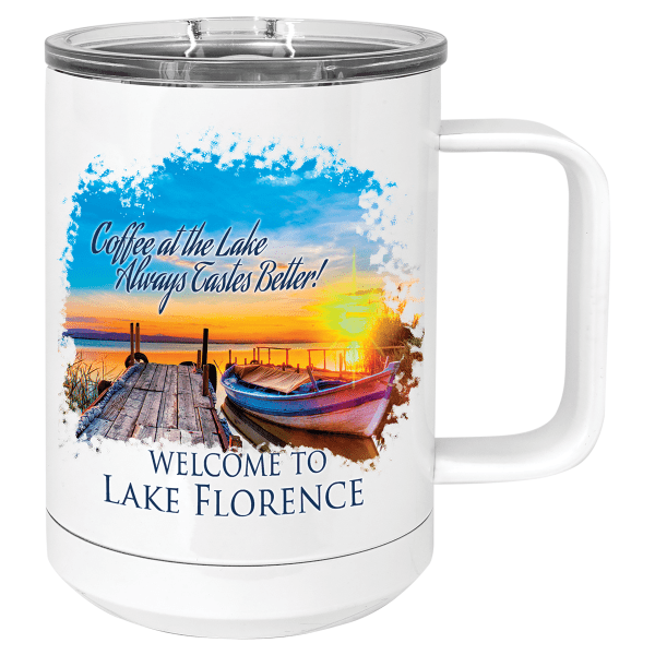 Sublimatable Polar Camel 15 oz. White Vacuum Insulated Mug – item SCM202