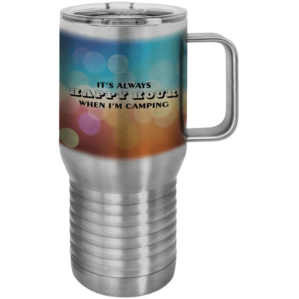 Sublimatable Polar Camel 20 oz. Stainless Steel Travel Mug – item SCM205