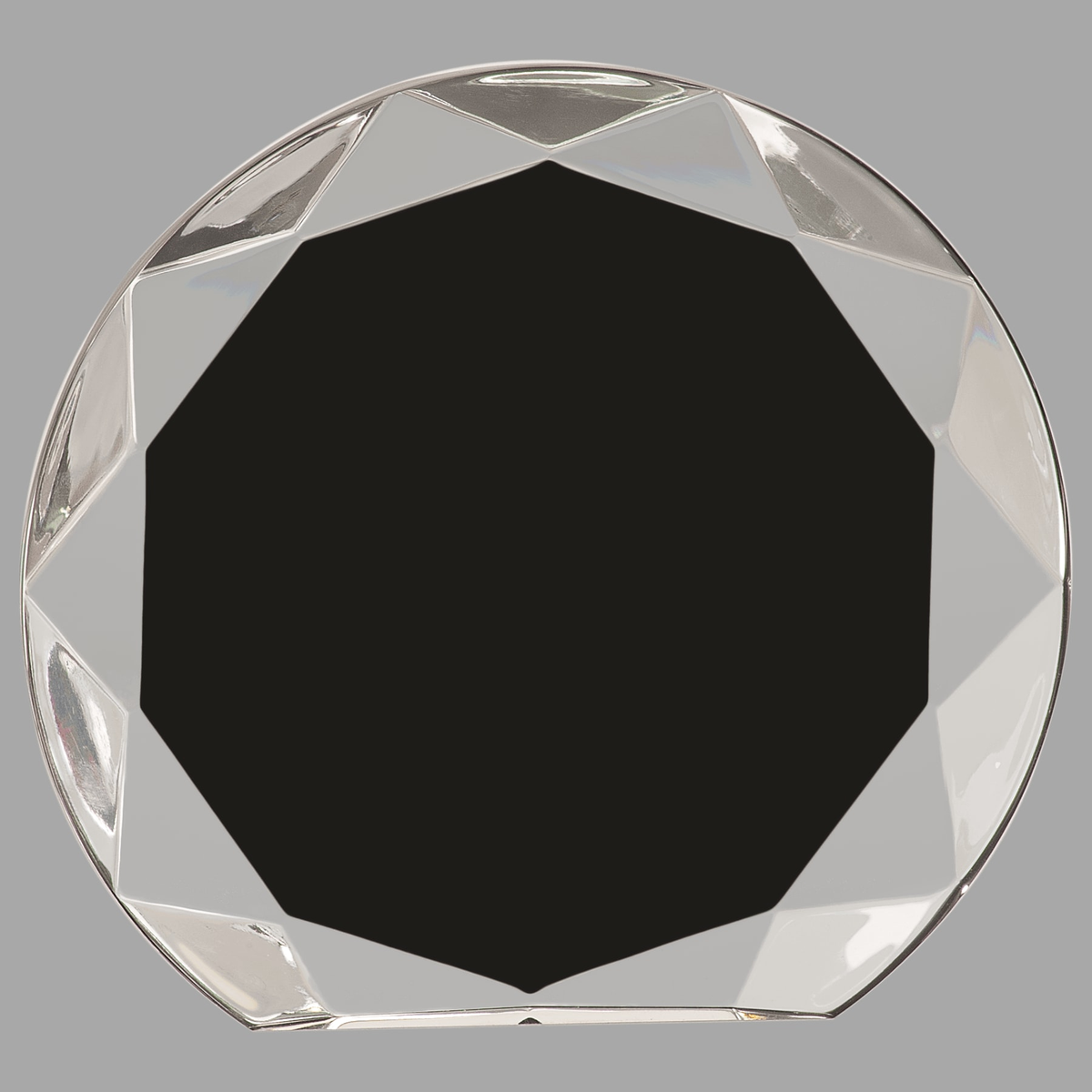7 1/4" Black Sunburst Acrylic — SNB12BK