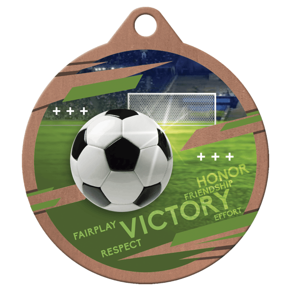 2" Soccer Inspire Medal – item SP802 image 3
