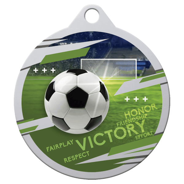 2" Soccer Inspire Medal – item SP802 image 2