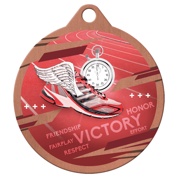 2" Track Inspire Medal – item SP804 image 3