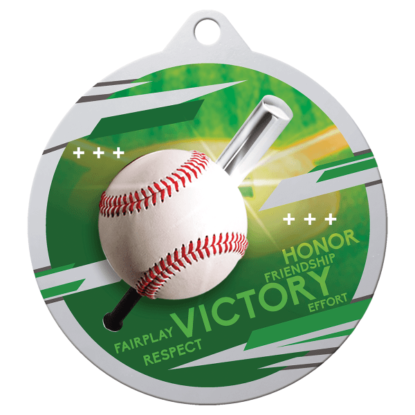 2.75" Baseball Inspire Medal – item SP850 image 2