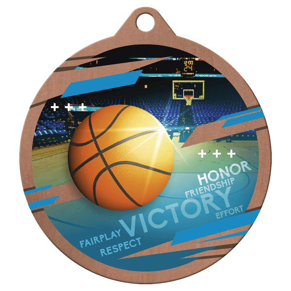 2.75" Basketball Inspire Medal – item SP851 image 3