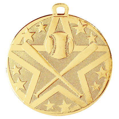 2" Baseball Superstar Medal – item SS401