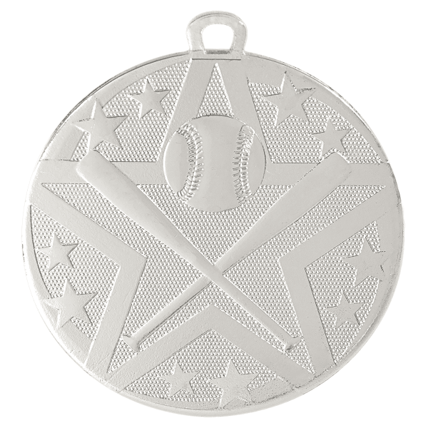 2" Baseball Superstar Medal – item SS401 image 2