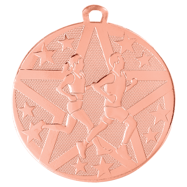 2" Cross Country Superstar Medal – item SS403 image 3