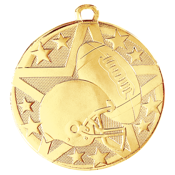 2" Football Superstar Medal – item SS404