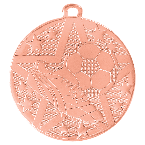 2" Soccer Superstar Medal – item SS405 image 3