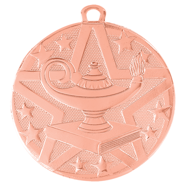 2" Academic Superstar Medal – item SS505 image 3