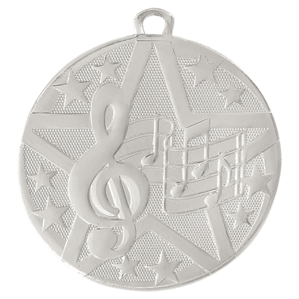 2" Music Superstar Medal – item SS507 image 2