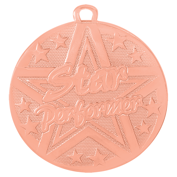 2" Placement Superstar Medal – item SS515 image 3