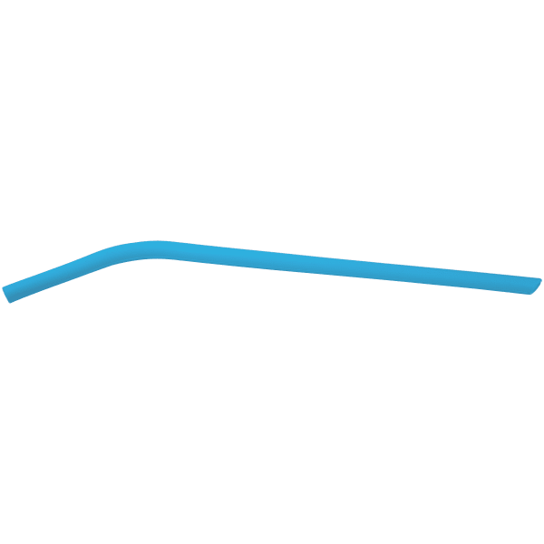 10" Small Silicone Straw – item SST23