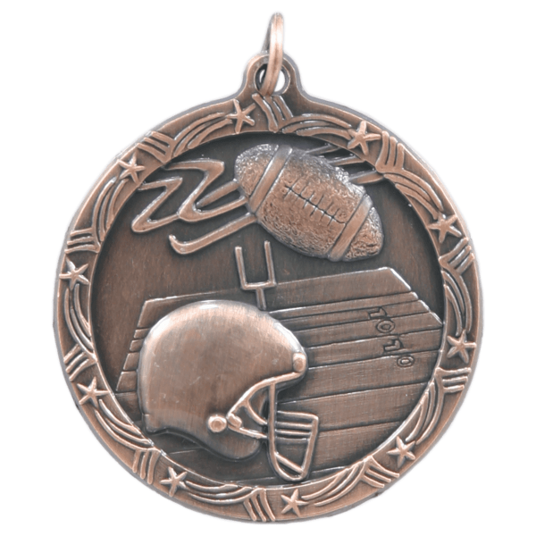 1.75" Placement Star Medal – item ST09 image 3