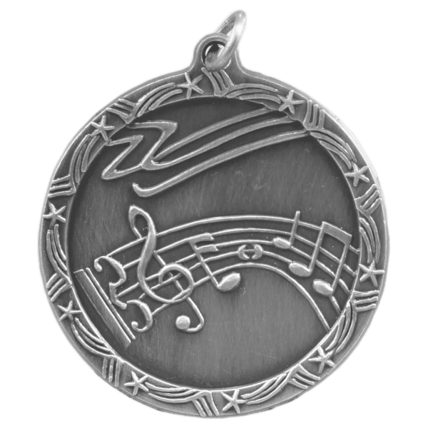 1.75" Music Star Medal – item ST16 image 2