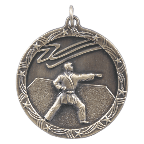 1.75" Martial Arts Star Medal – item ST17