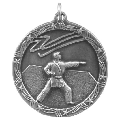 1.75" Martial Arts Star Medal – item ST17 image 2