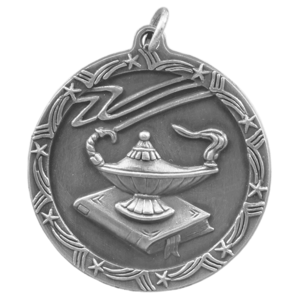 1.75" Academic Star Medal – item ST18 image 2