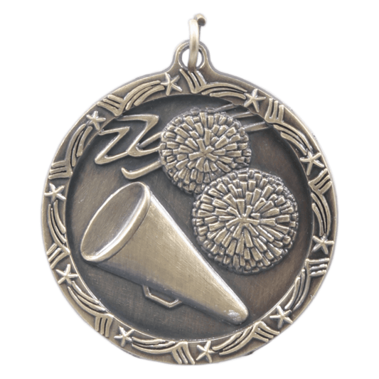 1.75" Cheerleading Star Medal – item ST19