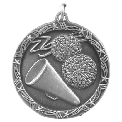 1.75" Cheerleading Star Medal – item ST19 image 2