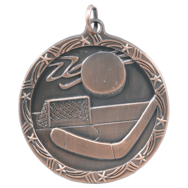 1.75" Hockey Star Medal – item ST20 image 3