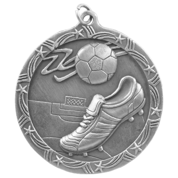 2.5" Soccer Star Medal – item ST58 image 2