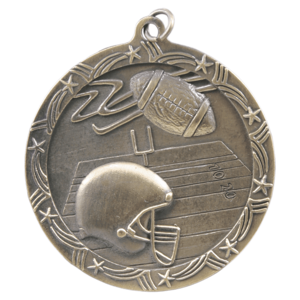 2.5" Football Star Medal – item ST59