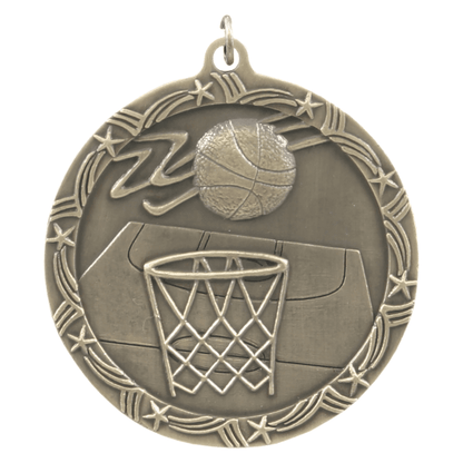 2.5" Basketball Star Medal – item ST62