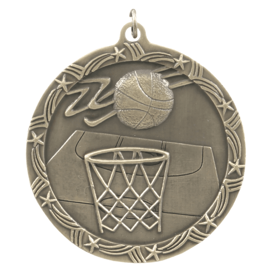 2.5" Basketball Star Medal – item ST62