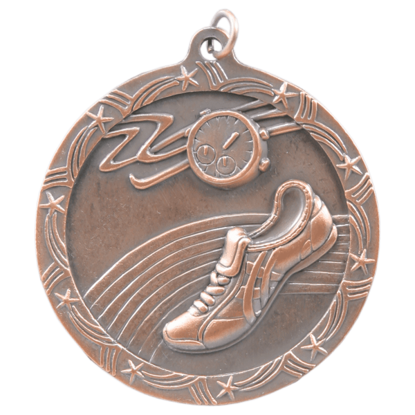2.5" Track Star Medal – item ST63 image 3