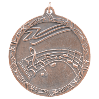 2.5" Music Star Medal – item ST66 image 3