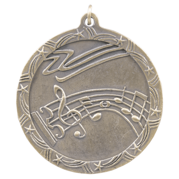 2.5" Music Star Medal – item ST66