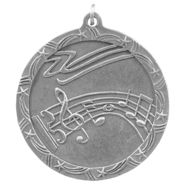 2.5" Music Star Medal – item ST66 image 2